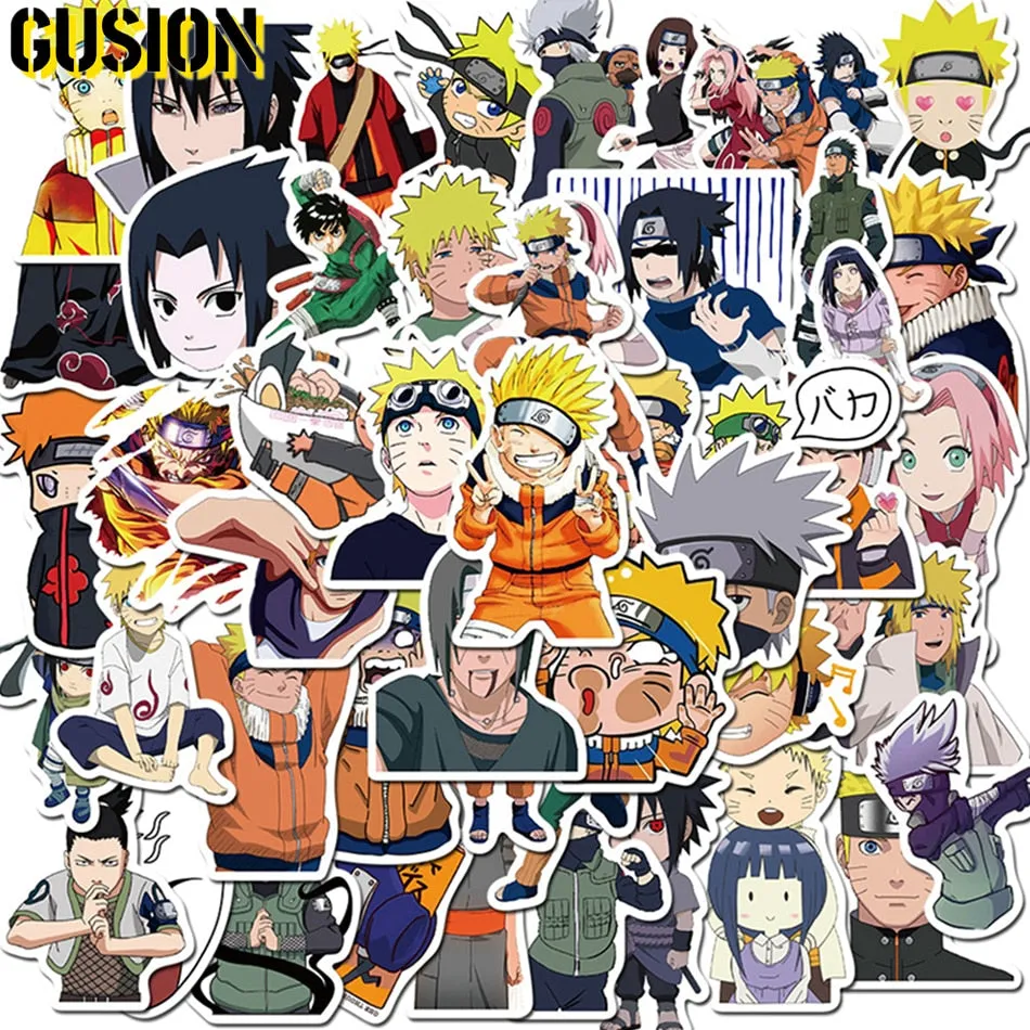 Anime Naruto Waterproof Stickers