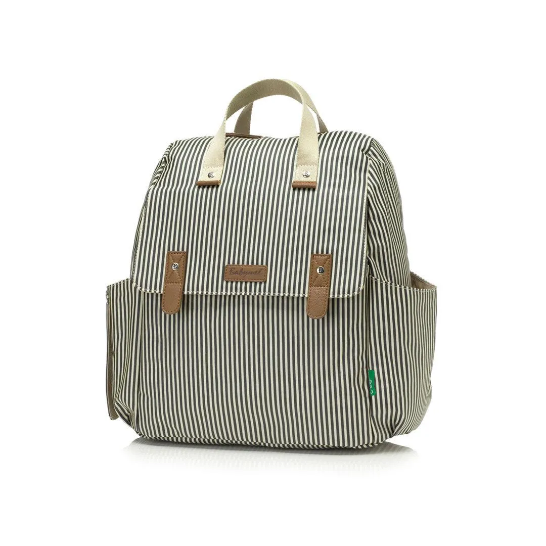 Babymel Robyn ECO Convertible Backpack - Navy Stripe