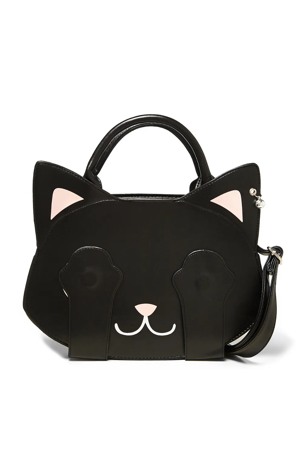 Banned Alternative Black Cat Bag Of Tricks Handbag