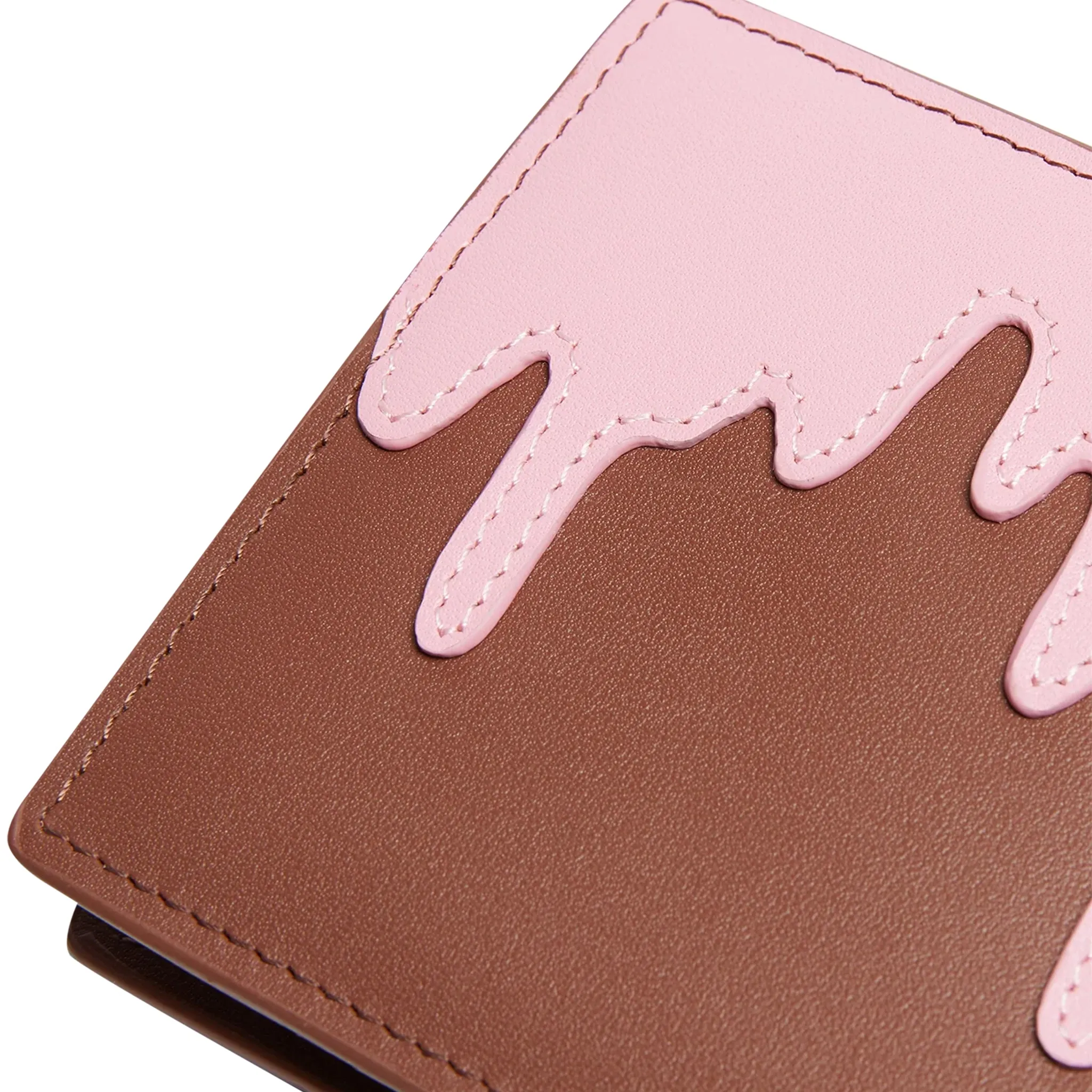 Billionaire Boys Club Drippy Wallet Pink/Brown