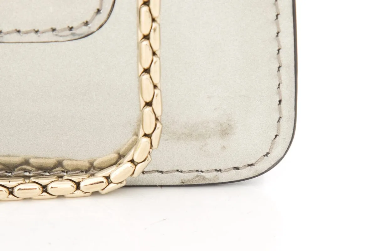 Bvlgari Silver Serpenti Forever Handbag