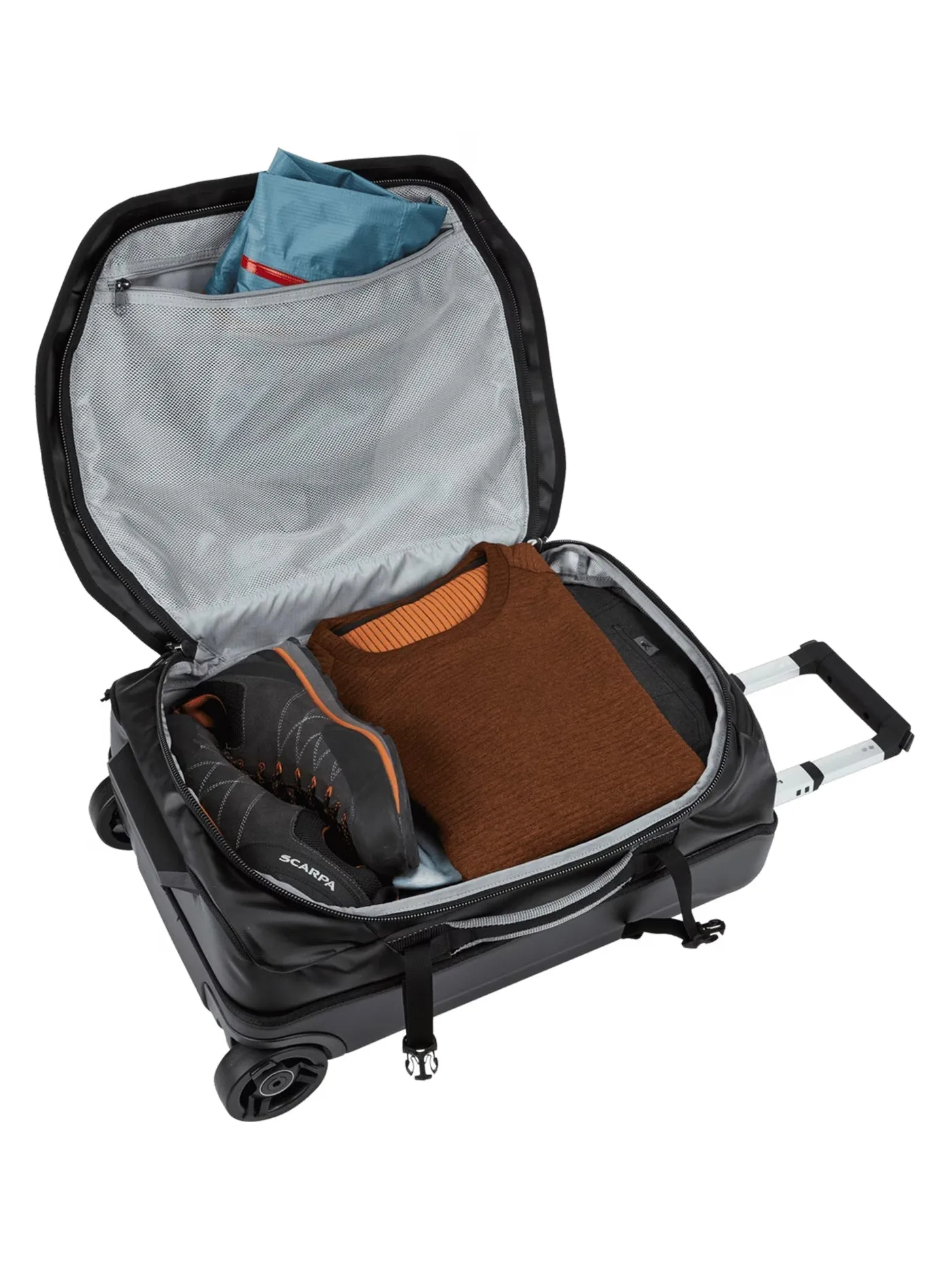 Chasm Carry-on Black Suitcase