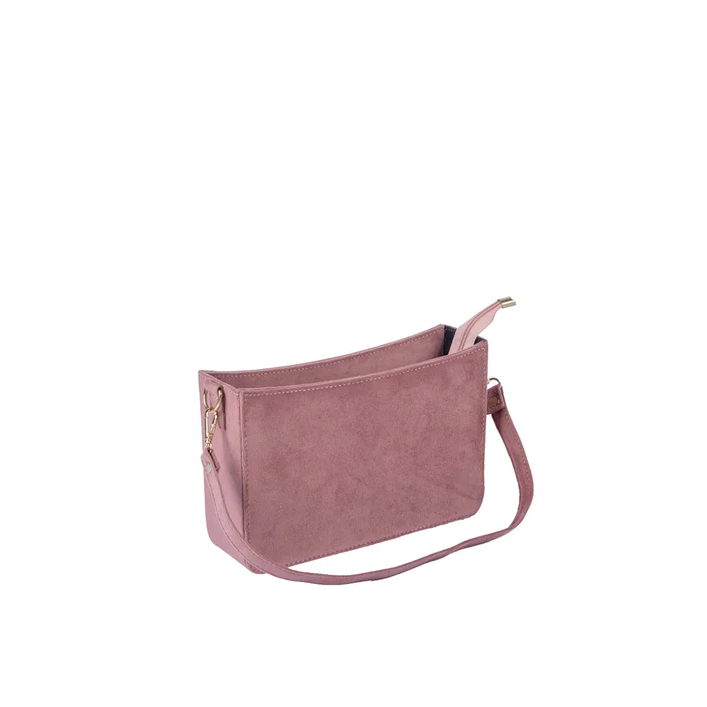 Classic Mini Tea Rose Velvet Tote Bag – Chic and Eco-Friendly Handbag