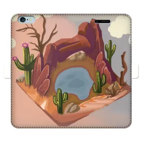 Desert Rocks Fully Printed Wallet Cases