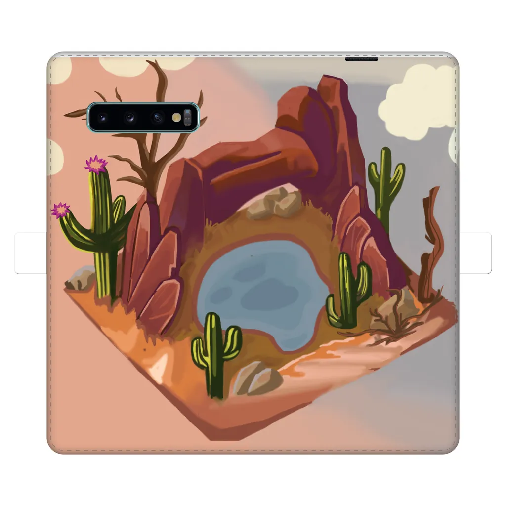 Desert Rocks Fully Printed Wallet Cases