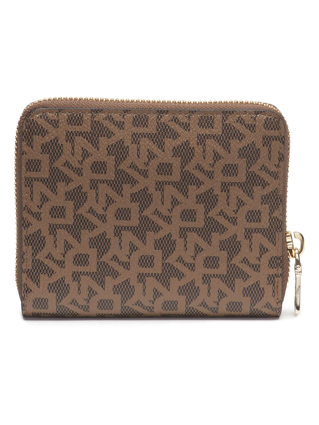 DKNY Women Brown Printed Wallet