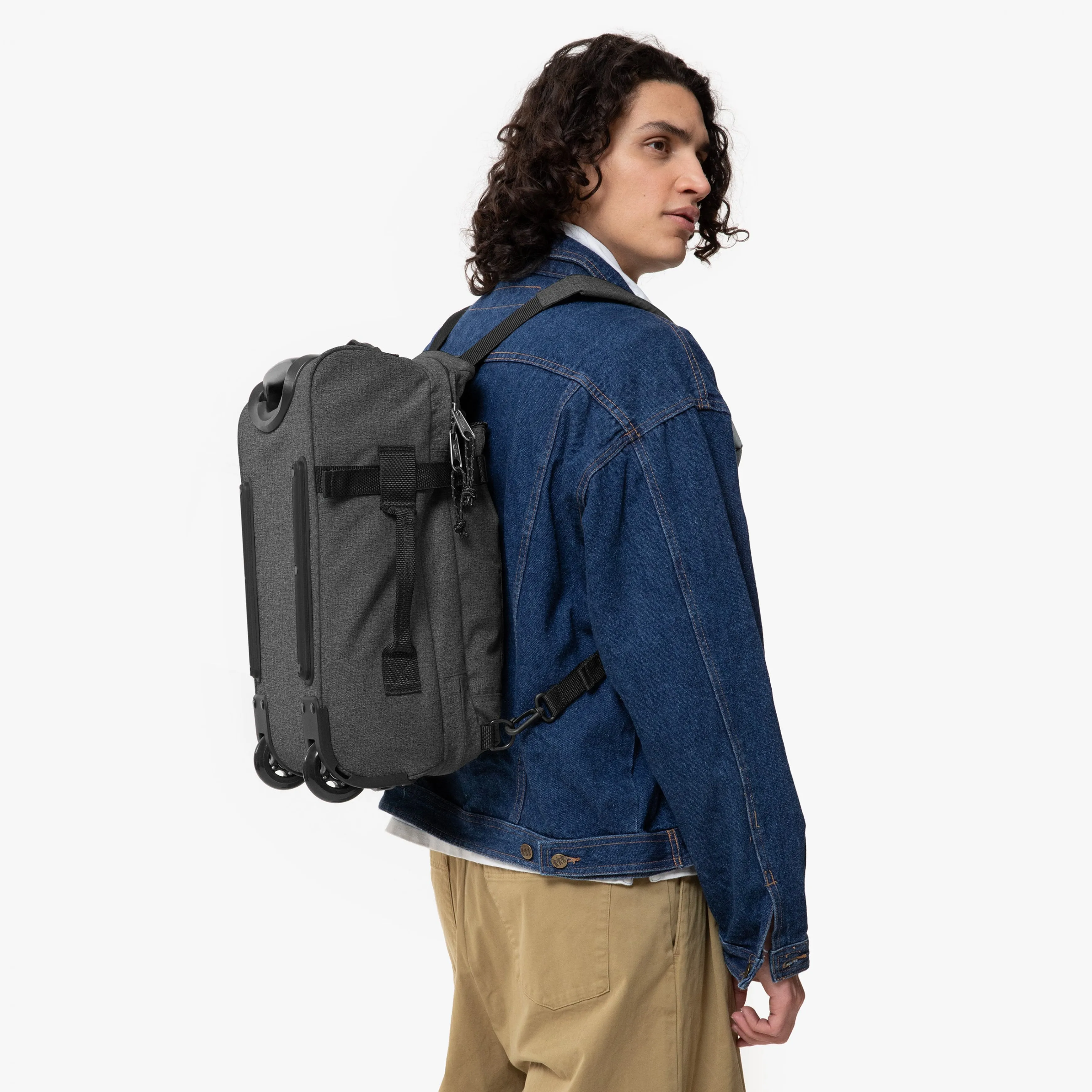 Eastpak Strapson Xxs Black Denim -EK0A5BIM77H1