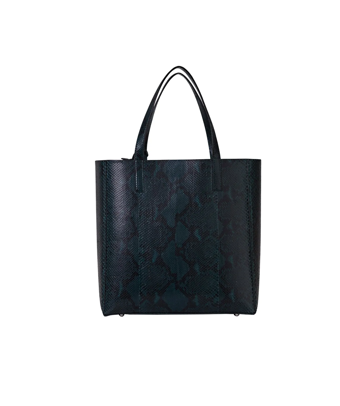 Emerald Green Python | Classic 'Ntombi' Tote