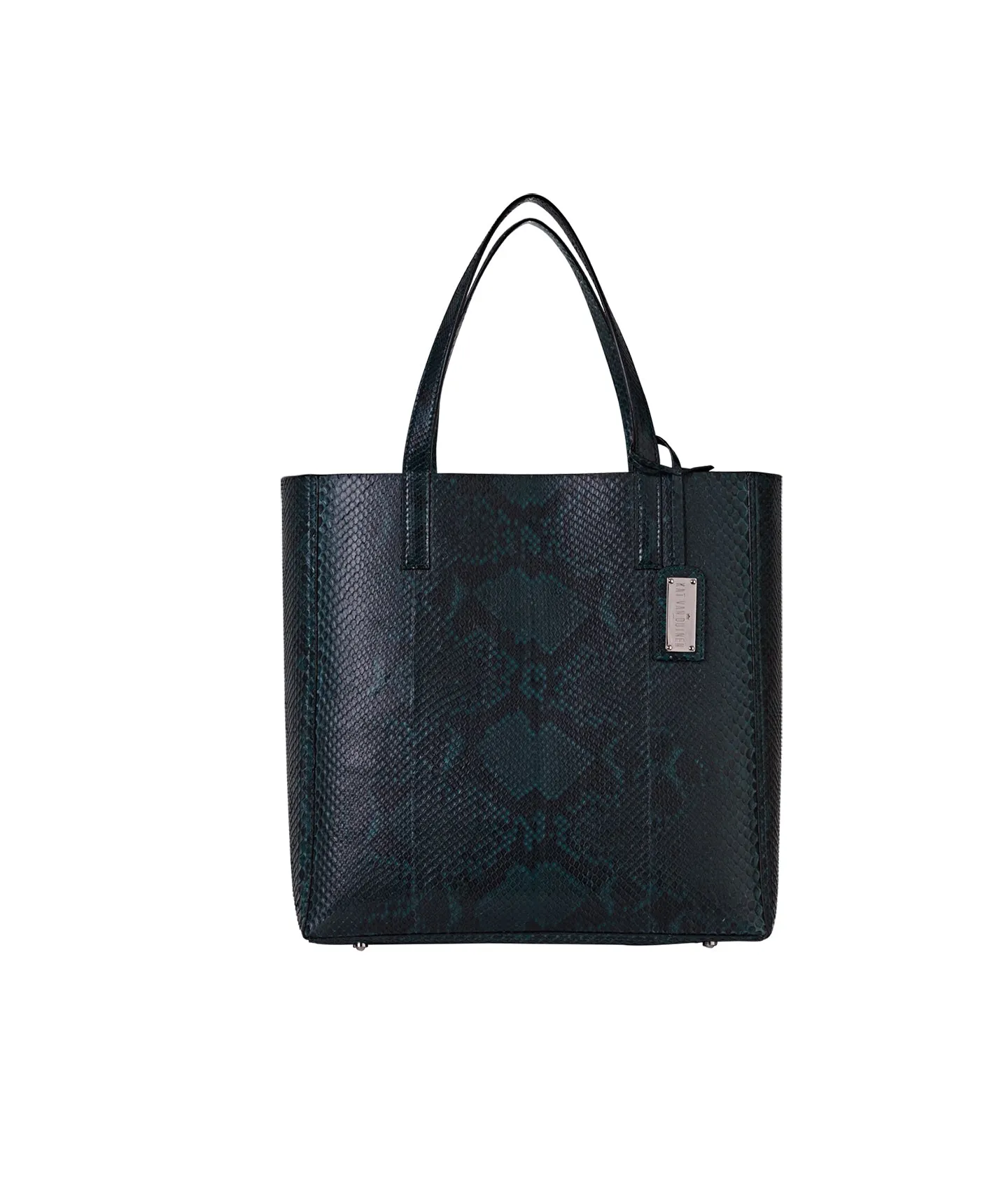 Emerald Green Python | Classic 'Ntombi' Tote