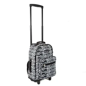 Everest-Wheeled Pattern Backpack