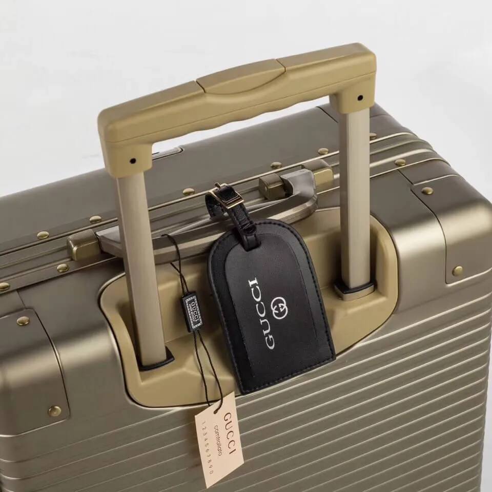 Gucci Aluminum Travel Suitcase ( 3 Colors )