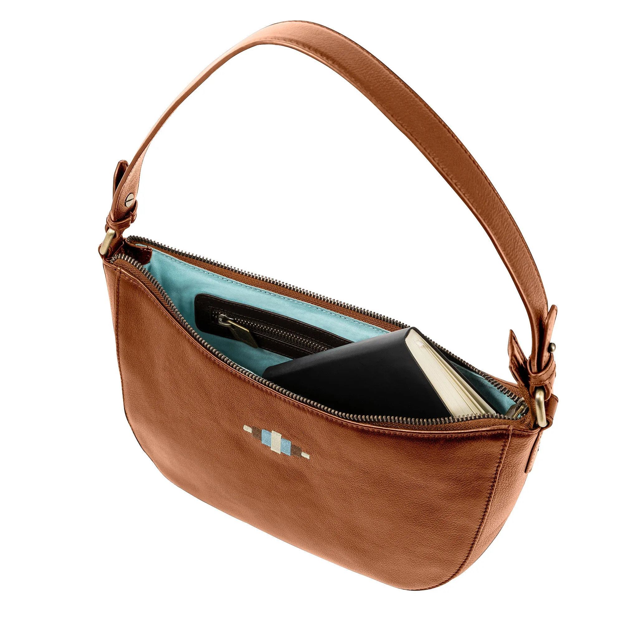 'Joven' Small Handbag - Tan Leather