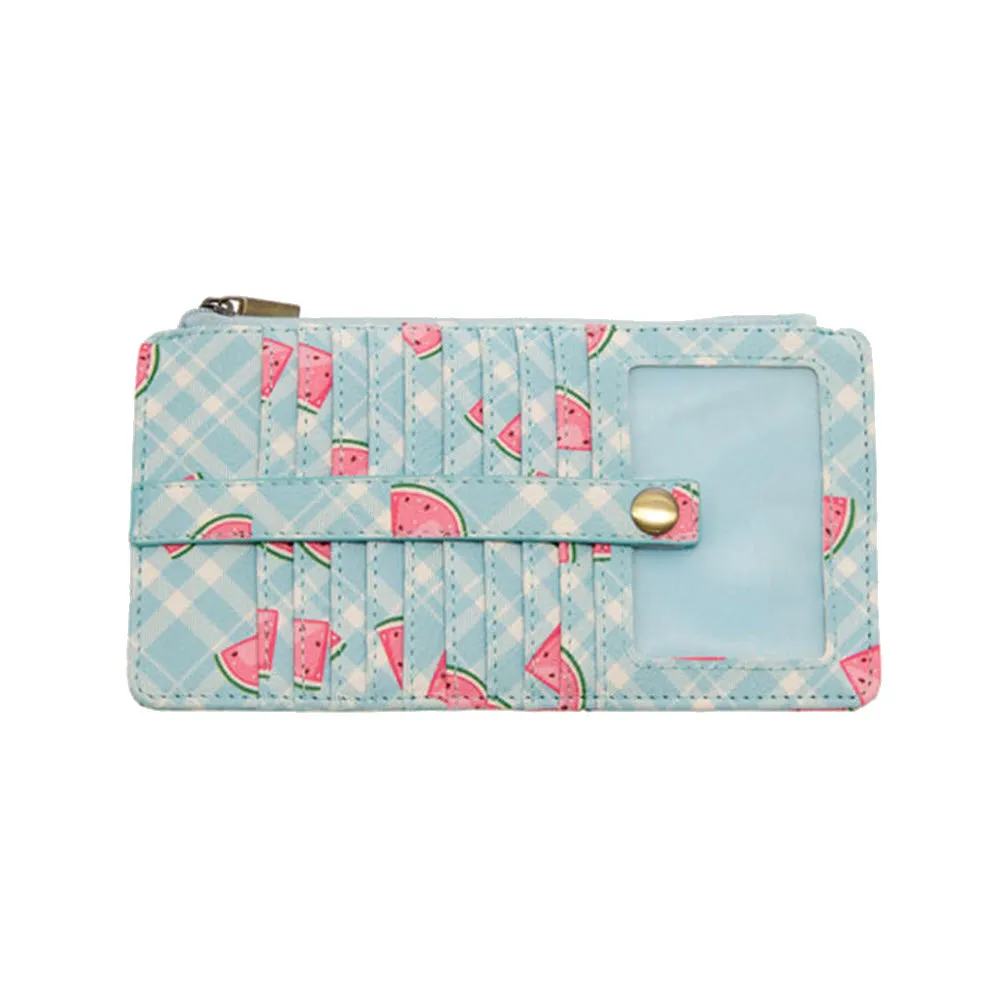 JOY SUSAN KARA PRINTED WALLET WATERMELON