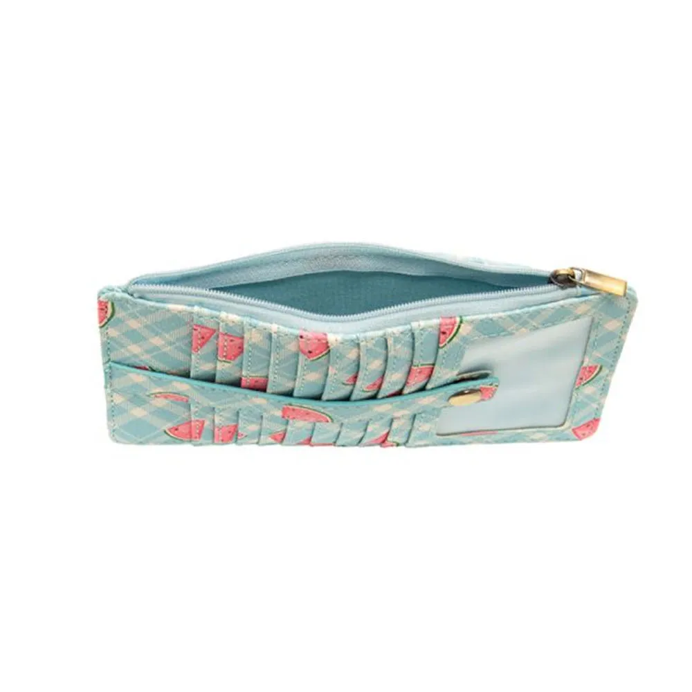 JOY SUSAN KARA PRINTED WALLET WATERMELON