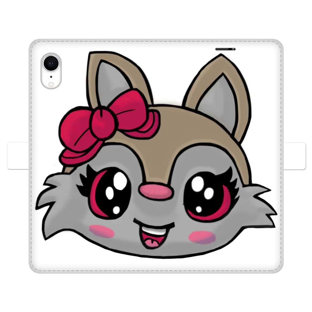 Kitty Face Fully Printed Wallet Cases