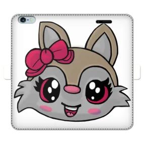 Kitty Face Fully Printed Wallet Cases