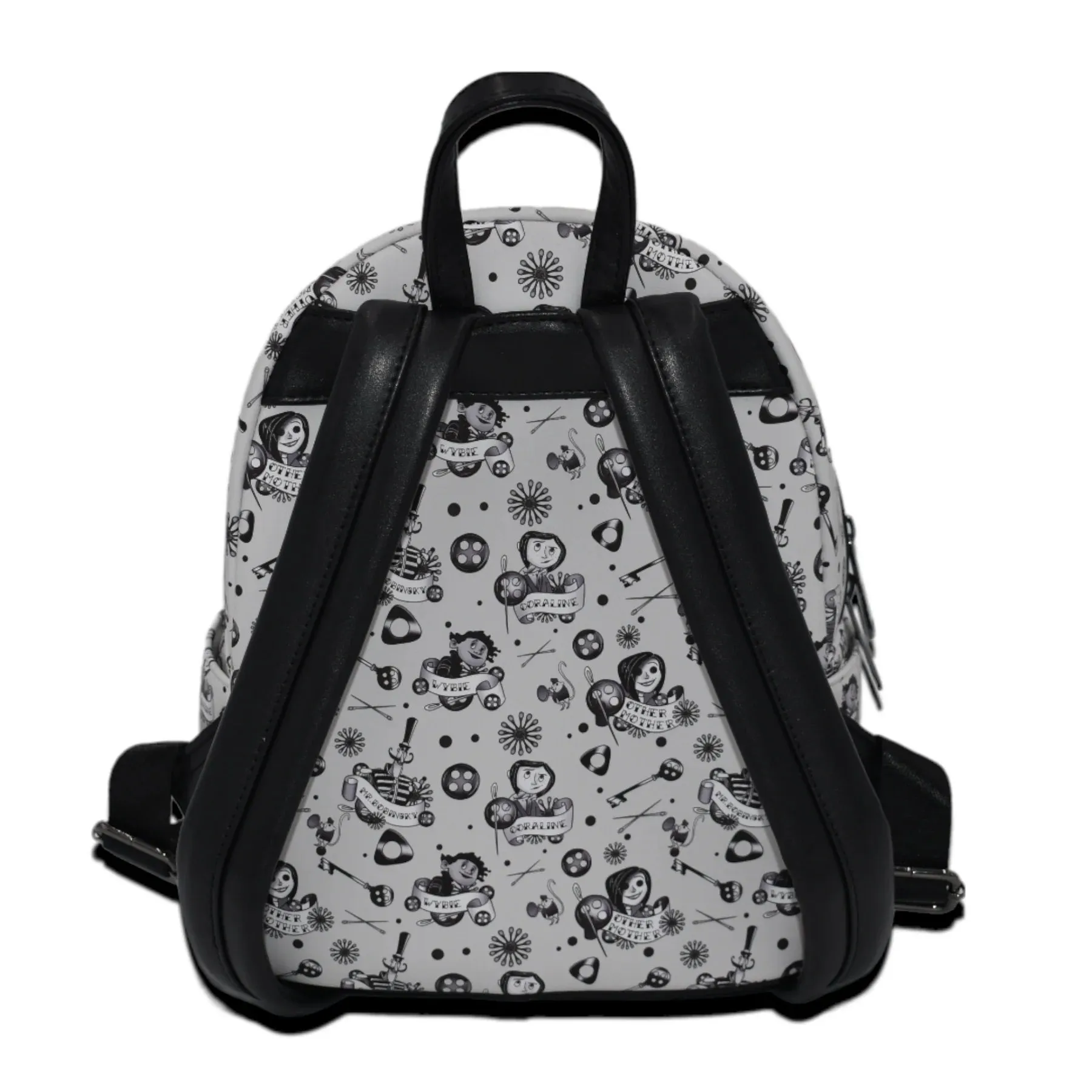 Laika Mini Backpack Coraline Tattoo AOP Loungefly