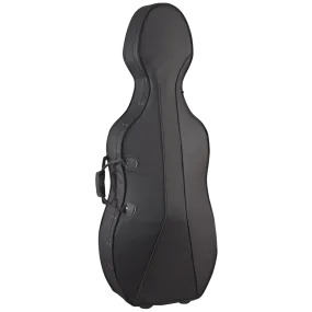 Lightweight Styrofoam Cello Case with Wheels 3/4