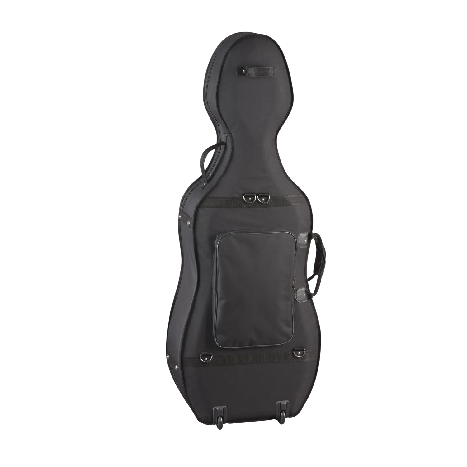 Lightweight Styrofoam Cello Case with Wheels 3/4