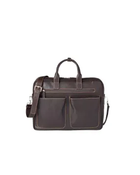 LUCCHESE | Cosimo Briefcase | Espresso