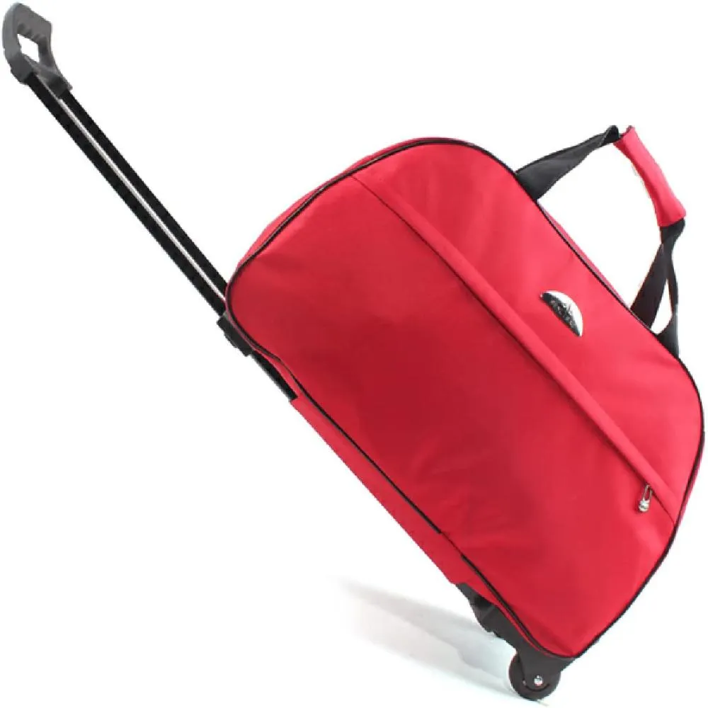 Luggage Duffel Rolling Travel Trolley Wheel Carry On Suitcase