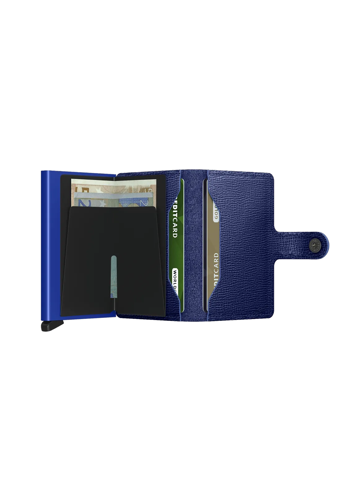 Mini Crisple Wallet - Cobalt Blue