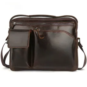 New Fashion Small Casual Leather Briefcase X1005