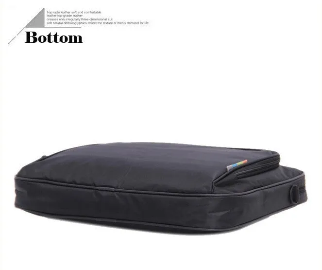 New nylon black laptop bag for men notebook bag for 14/15inch computer accessories,notebook bag