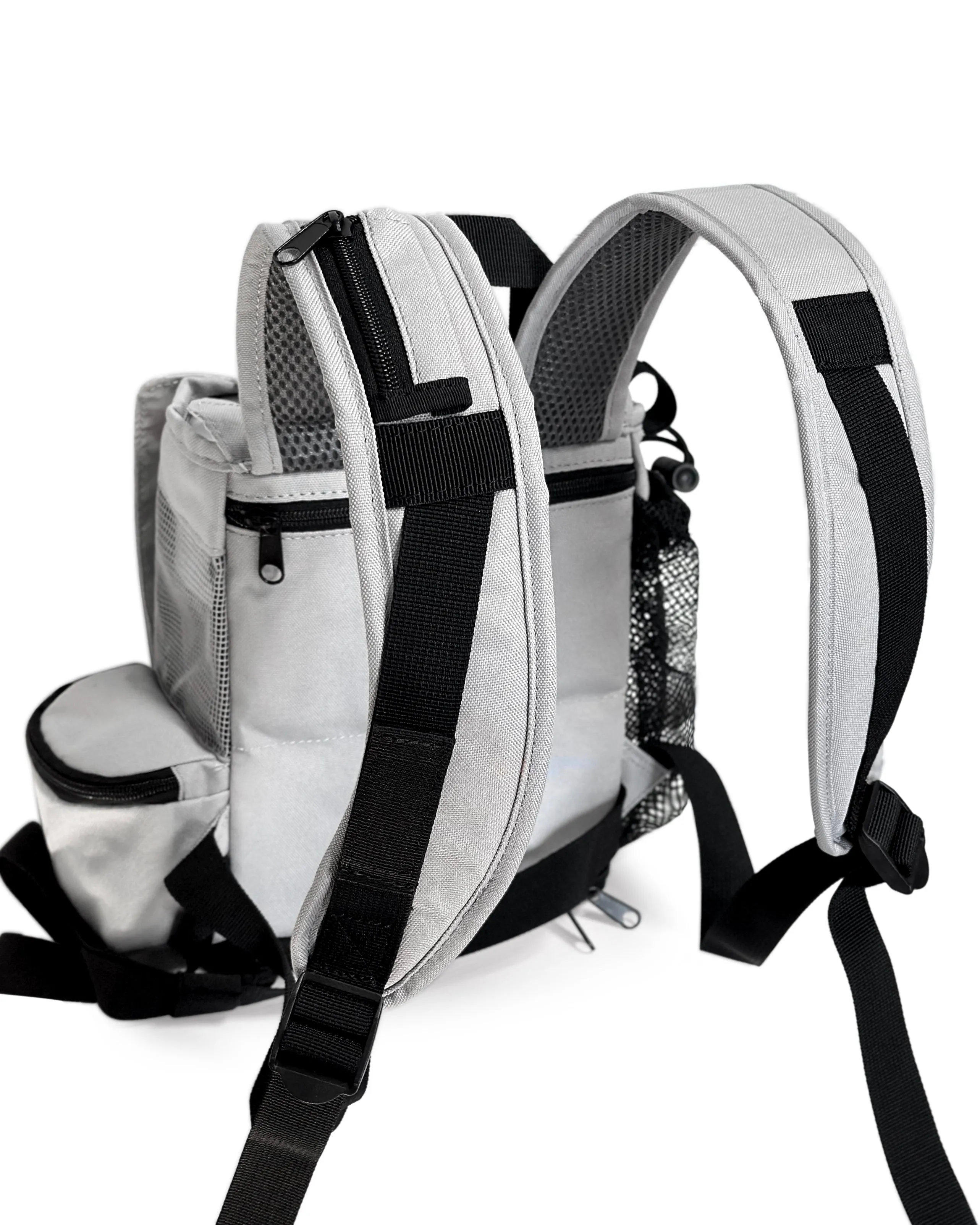 OxyGo Next Lightweight Backpack w/Pockets - Light Grey