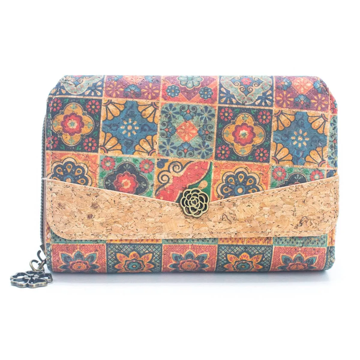 Printed Cork Women's Wallet BAGF-044