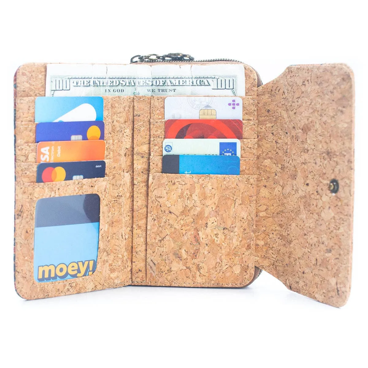 Printed Cork Women's Wallet BAGF-044