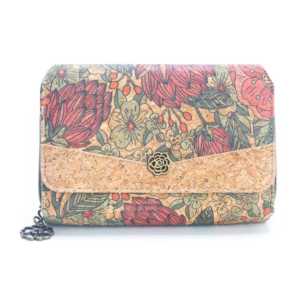 Printed Cork Women's Wallet BAGF-044