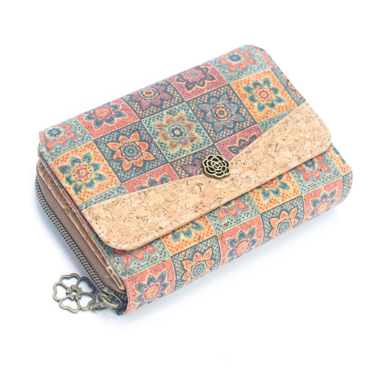 Printed Cork Women's Wallet BAGF-044