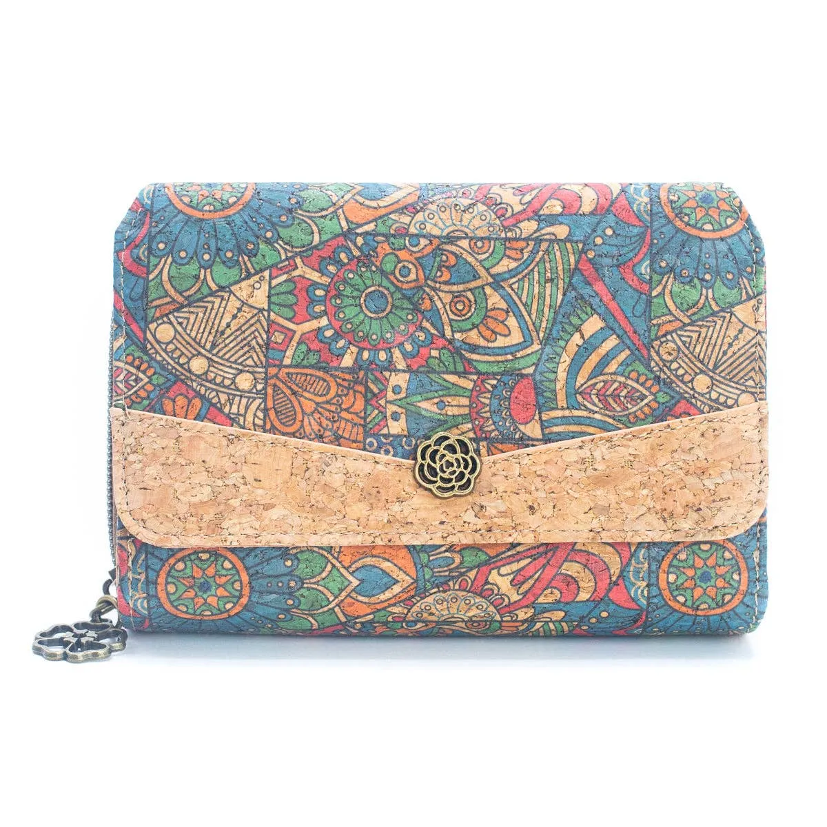 Printed Cork Women's Wallet BAGF-044