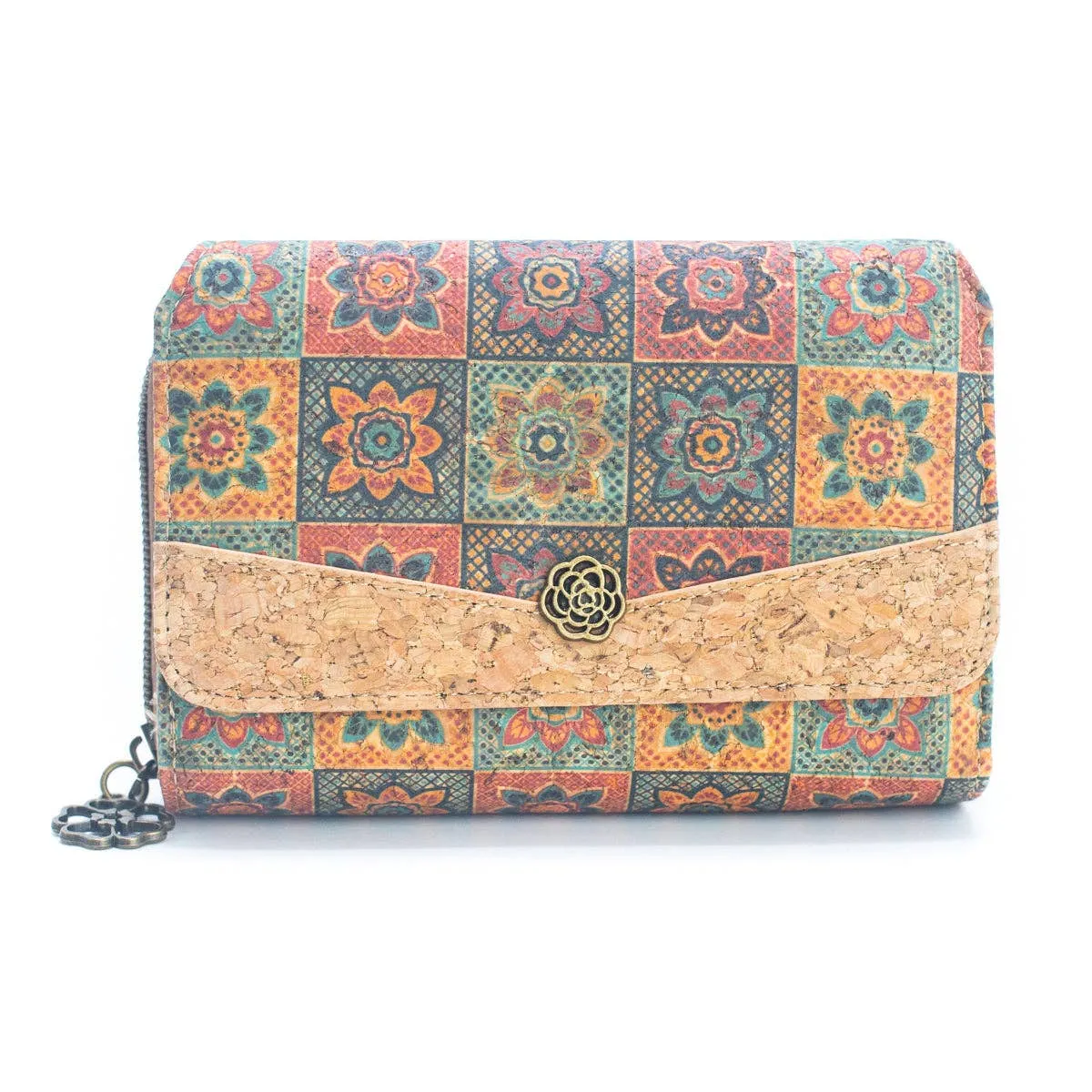 Printed Cork Women's Wallet BAGF-044