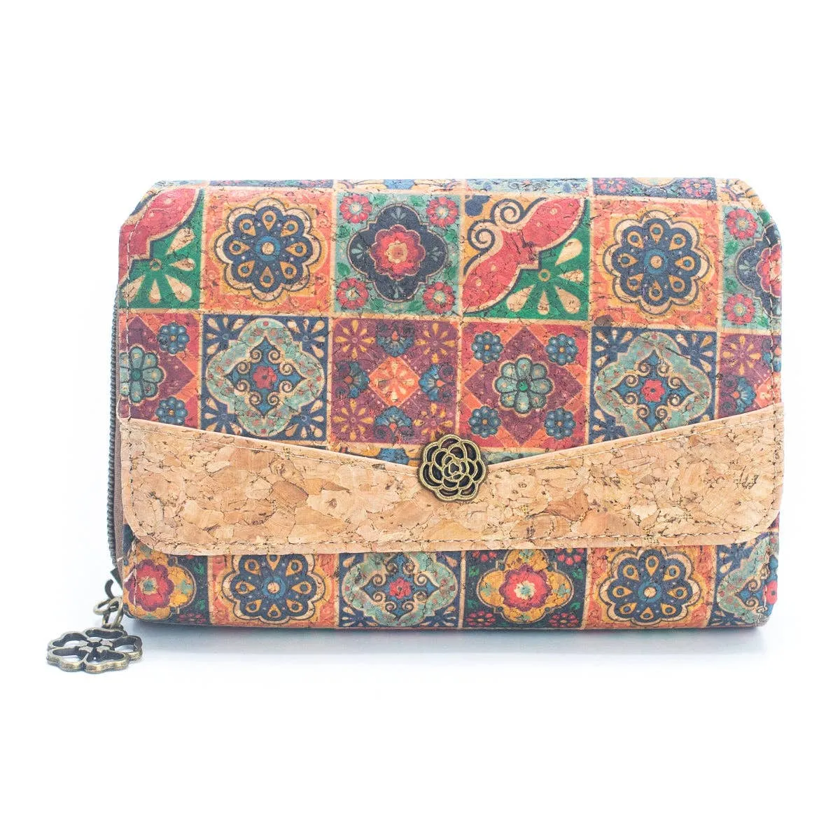 Printed Cork Women's Wallet BAGF-044