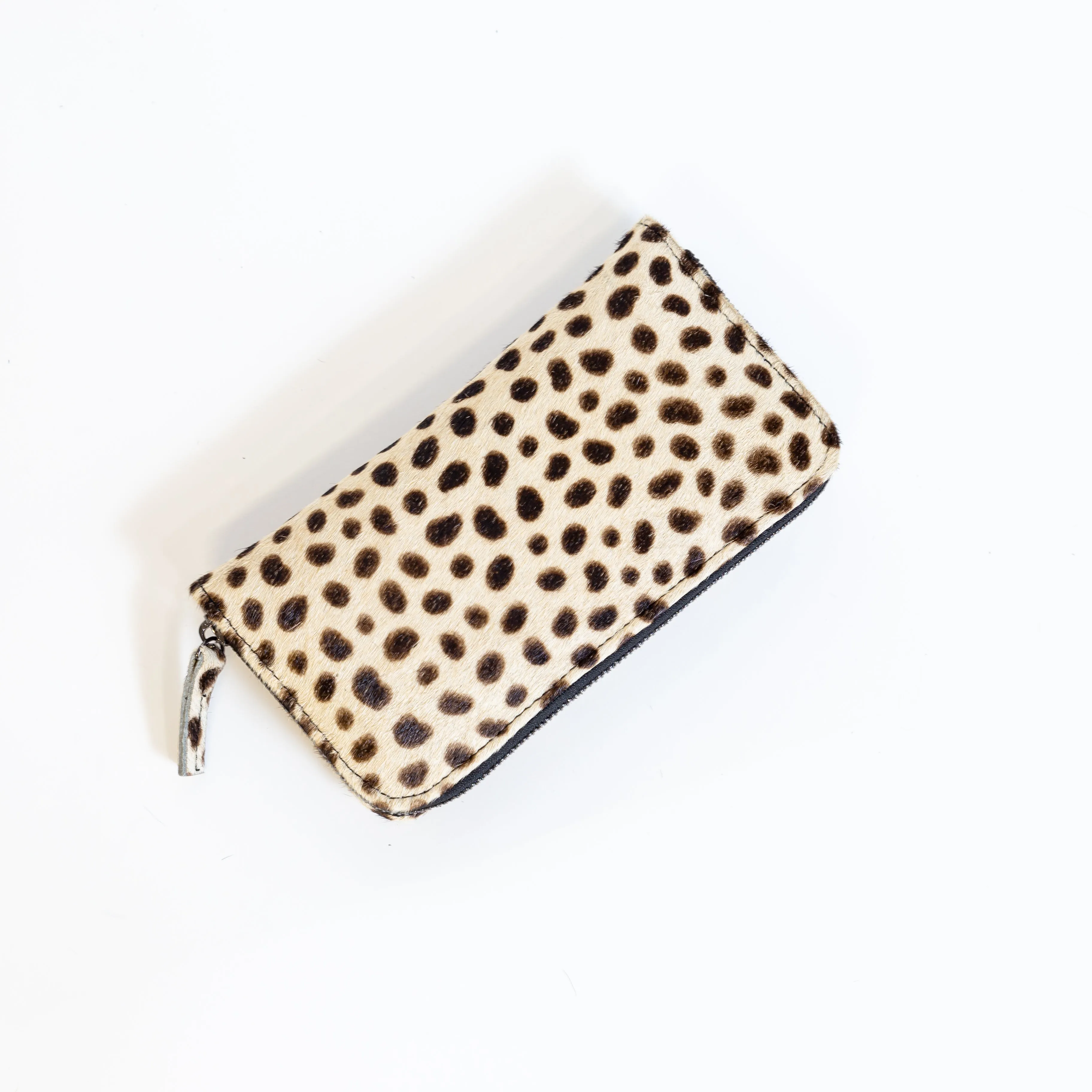 Printed Cowhide Wallet