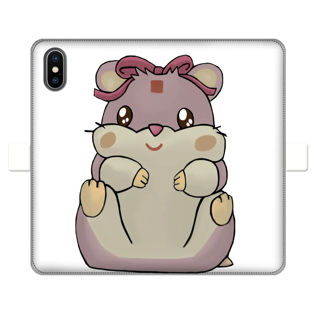 Purple Hamster Fully Printed Wallet Cases