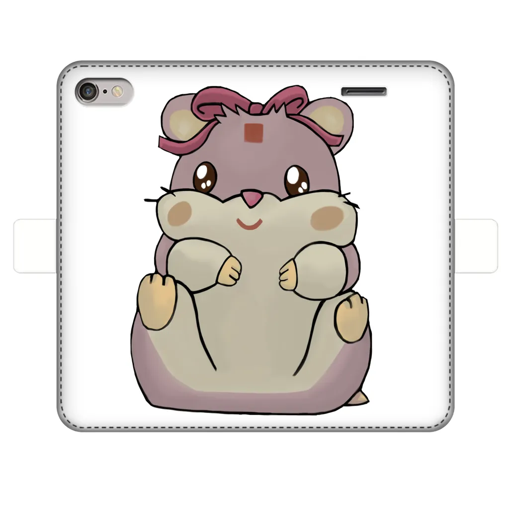 Purple Hamster Fully Printed Wallet Cases