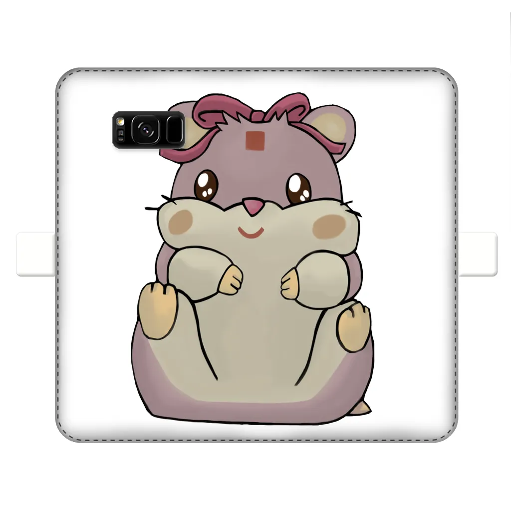 Purple Hamster Fully Printed Wallet Cases