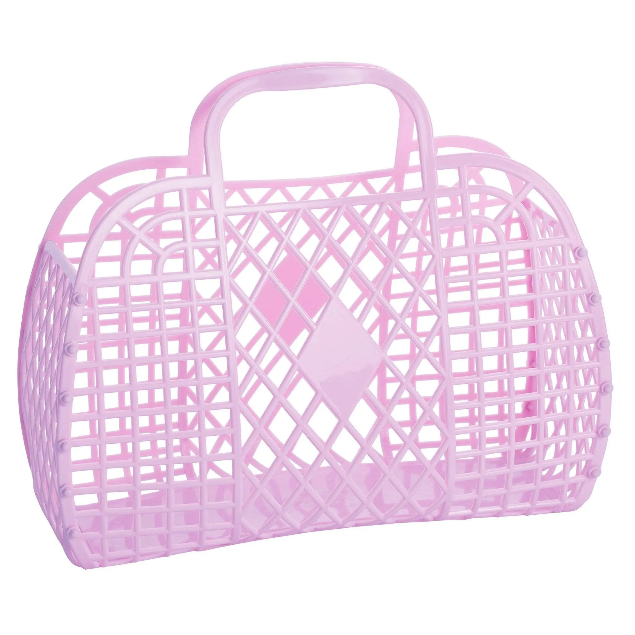 Retro Basket Jelly Bag - Large Lilac