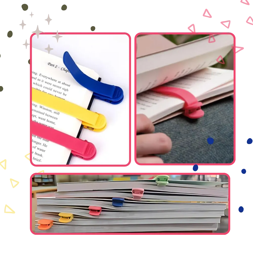 Smart Silicone Bookmarks