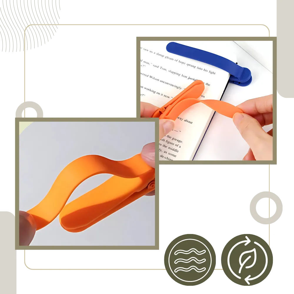 Smart Silicone Bookmarks