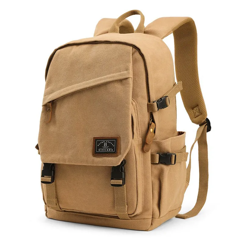 Stylish Canvas Laptop Backpack Ladies Rucksack For Women