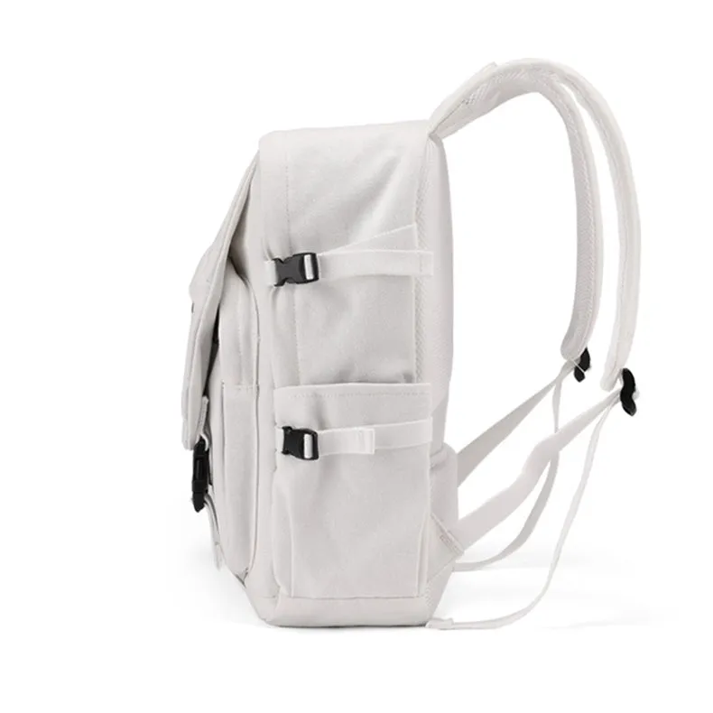 Stylish Canvas Laptop Backpack Ladies Rucksack For Women