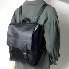 Stylish Leather Backpack