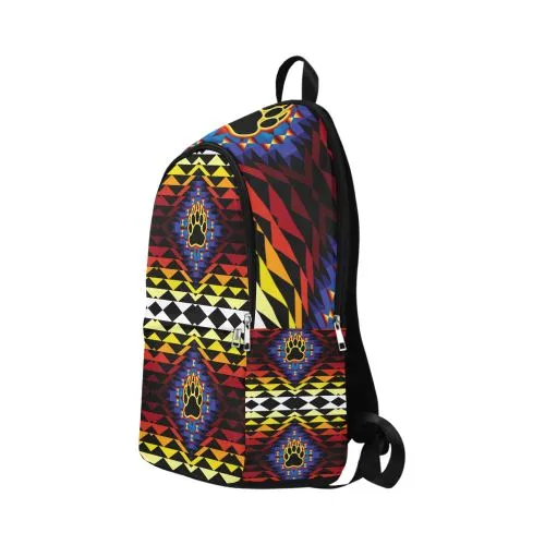 Sunset Bearpaw Blanket Backpack for Adult