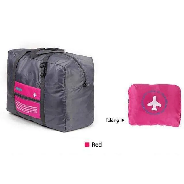 Ultralight Portable Travel Duffel Bag - Nylon, Waterproof, Folding Bag