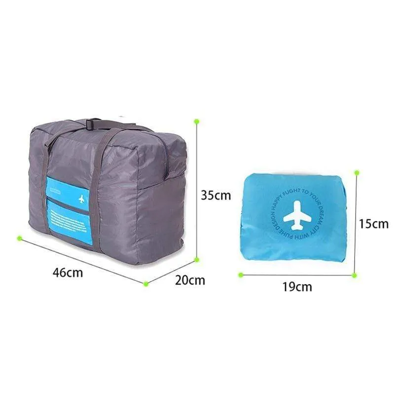 Ultralight Portable Travel Duffel Bag - Nylon, Waterproof, Folding Bag