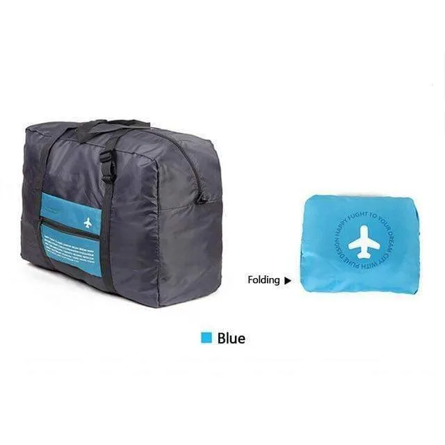 Ultralight Portable Travel Duffel Bag - Nylon, Waterproof, Folding Bag